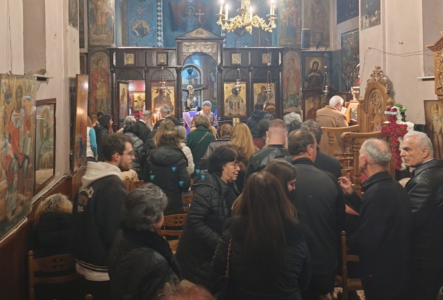 Έτσι γιόρτασε η Χαλκίδα τους Αγίους Μάρτυρες Χρύσανθο και Δαρεία