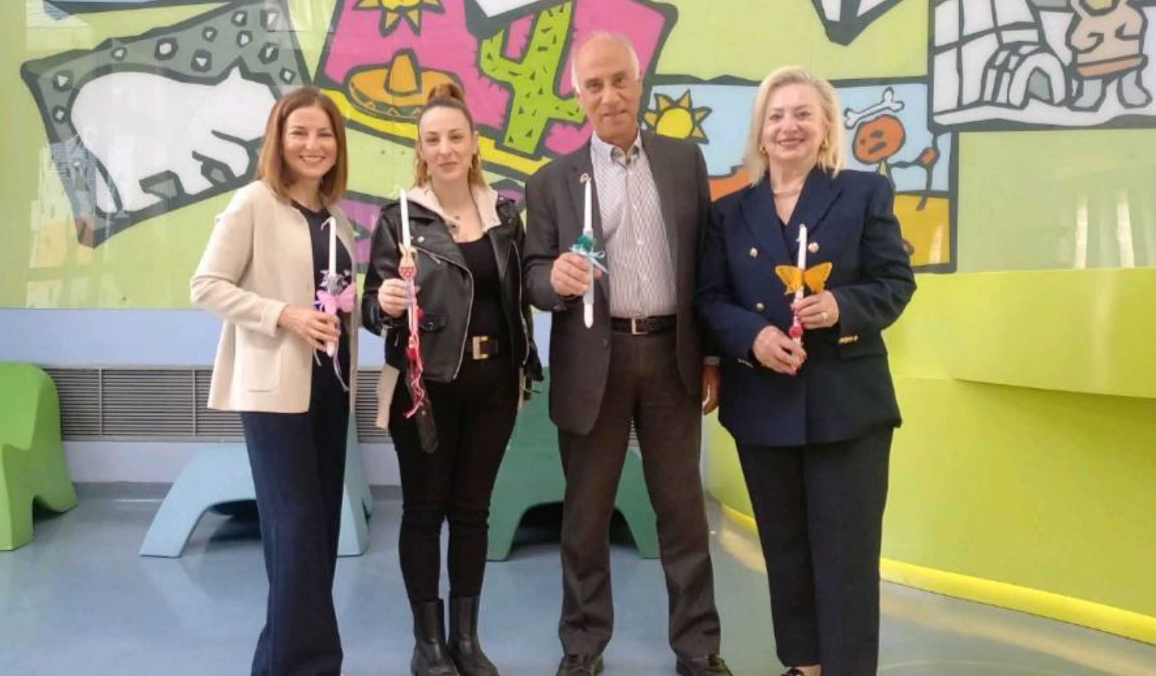 Χαμόγελα ελπίδας από την Εύβοια: Πασχαλινές λαμπάδες για 100 παιδιά στο «ΕΛΠΙΔΑ»