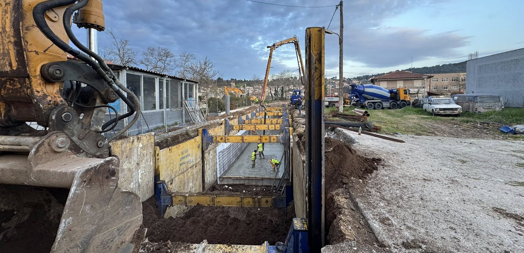 Μεγάλο αντιπλημμυρικό έργο στην Εύβοια – Θωρακίζεται μεγάλη περιοχή (pics&vid)