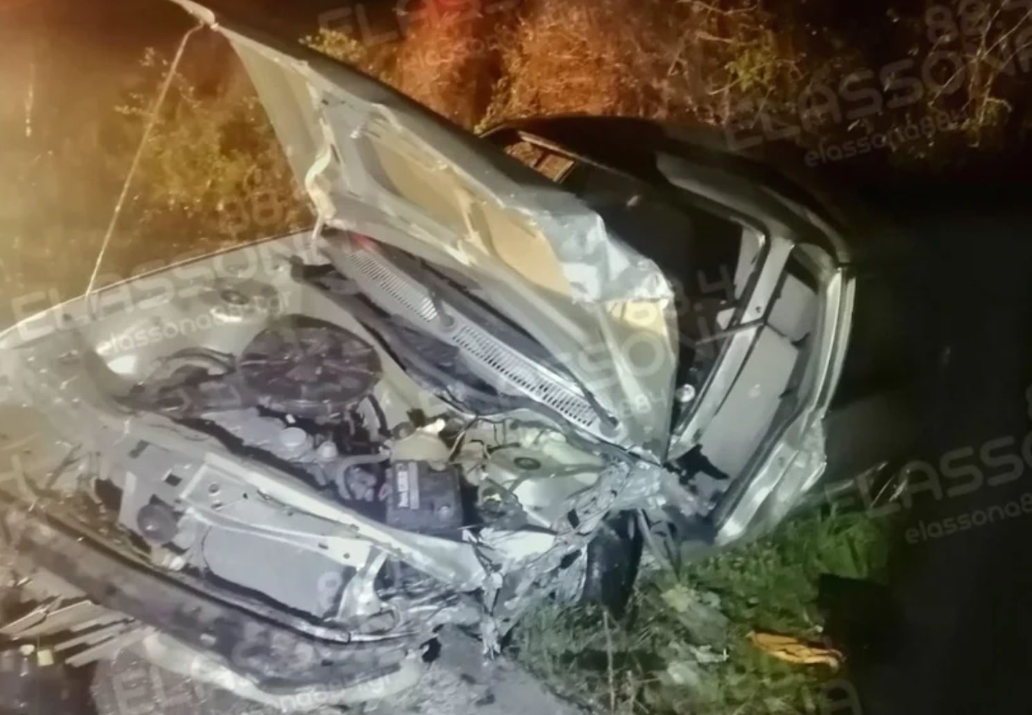 Τροχαίο με έναν νεκρό και δύο τραυματίες στην Ελασσόνα