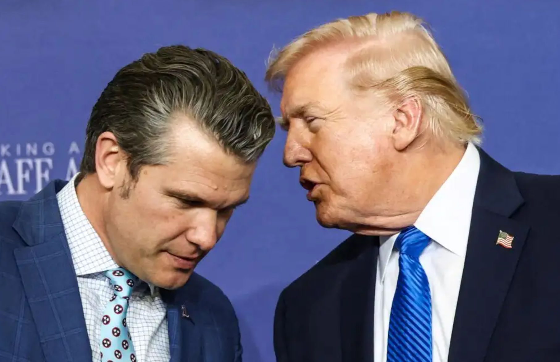 Ο Τραμπ λέει πως ήταν ιδέα του Χέγκσεθ η απόφαση για τον πόλεμο στο Ιράν