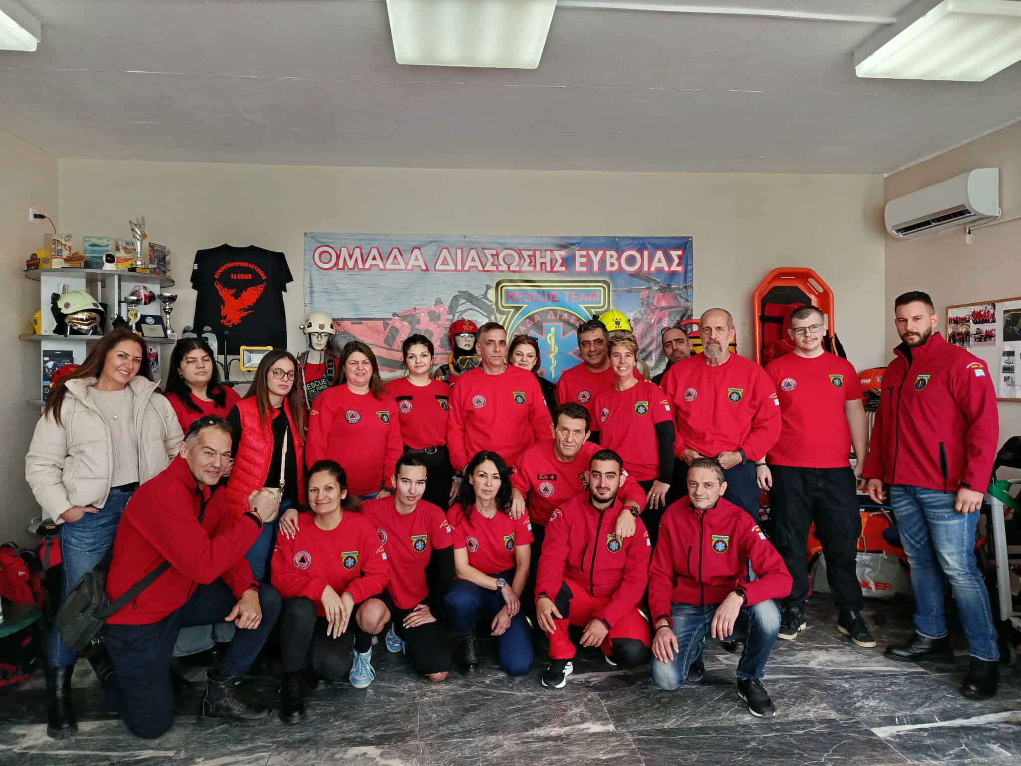 Εύβοια: Σημαντική διάκριση για τον ομάδα διάσωσης Sar 312!