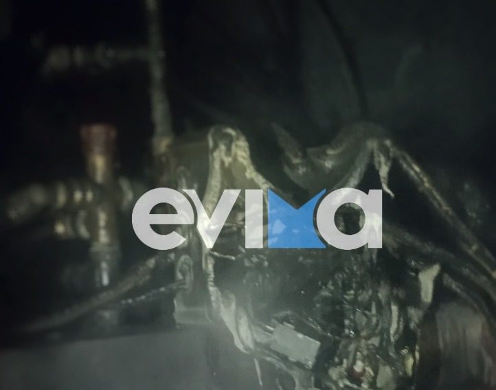 Φωτιά τώρα σε οικία στην Εύβοια