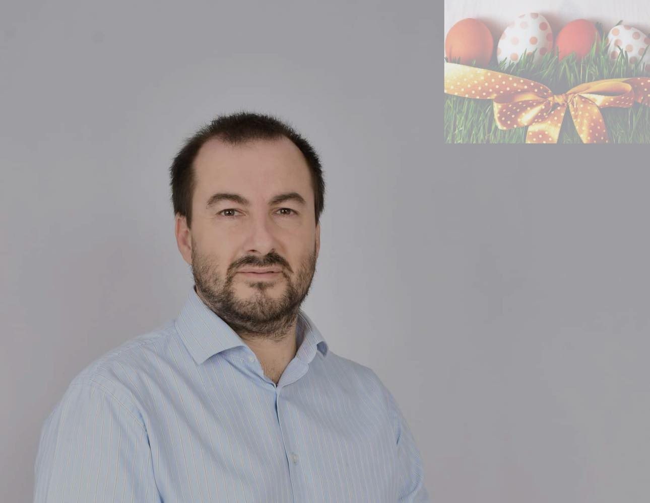 Ευχές για το Πάσχα από τον Εντεταλμένο Σύμβουλο Κοινωνικής Μέριμνας ΠΣτΕ, Ευάγγελο Χαϊνά