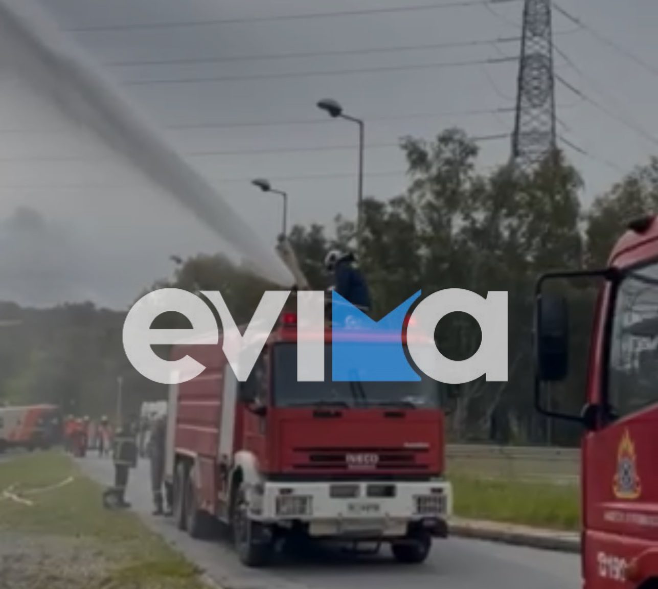 Εύβοια: Φωτιά σε εργοστάσιο με τραυματίες- Με επιτυχία η άσκηση στον ΑΗΣ Αλιβερίου