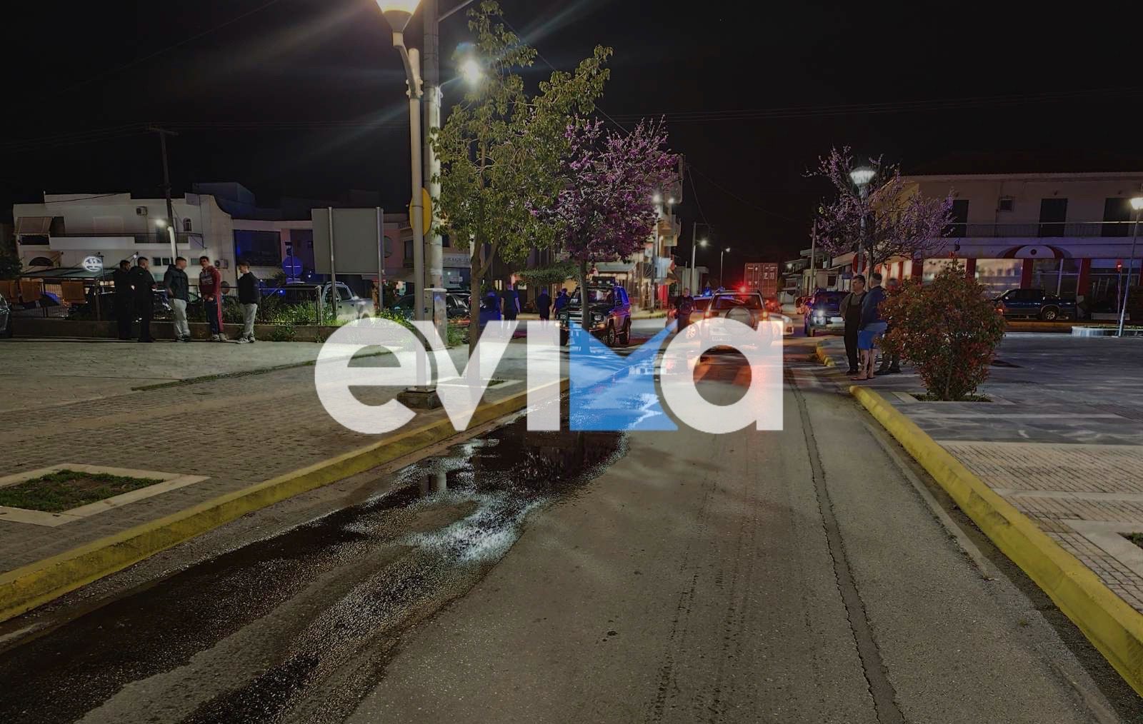 Συναγερμός στην Εύβοια: Κεντρικός δρόμος γέμισε πετρέλαιο – Διακοπή κυκλοφορίας