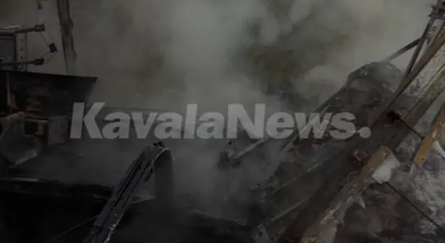 Φωτιά σε φορτηγό στην Εγνατία