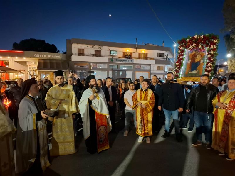 Ερέτρια: Λαμπρός εορτασμός στην Παναγία Παραβουνιώτισσα