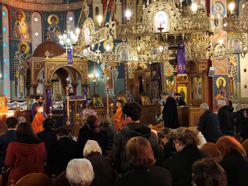 Χαλκίδα: Στον Ιερό Ναό Παναγίας Ελεούσας ο Μητροπολίτης κ. Χρυσόστομος