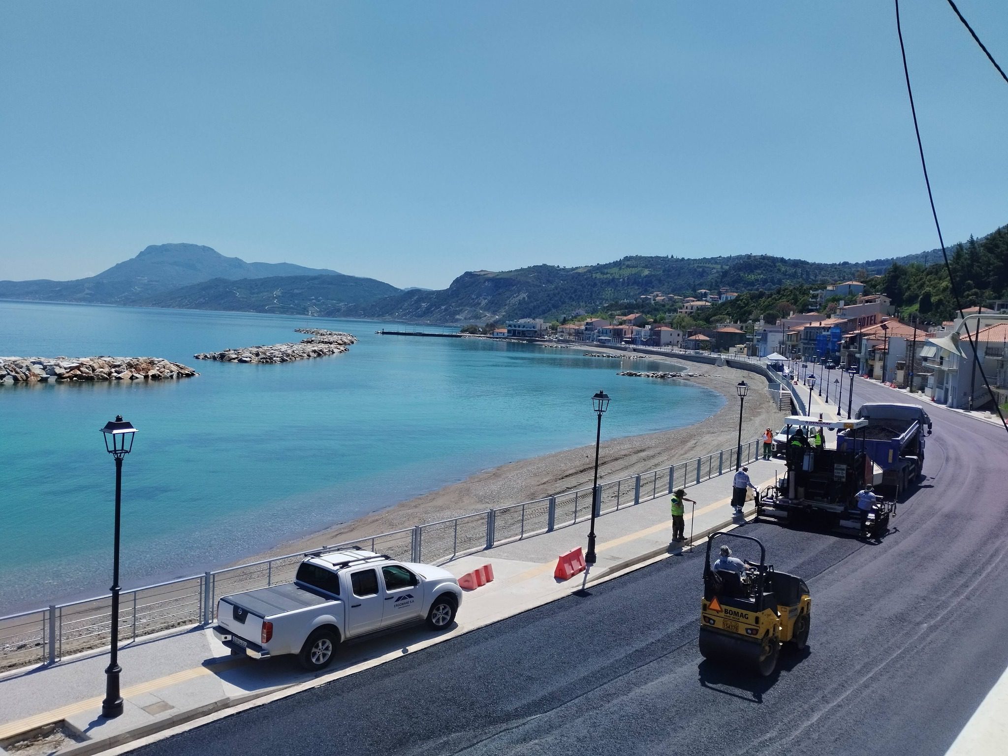 Ολοκληρώθηκε σημαντικό έργο σε παραλία της Εύβοιας