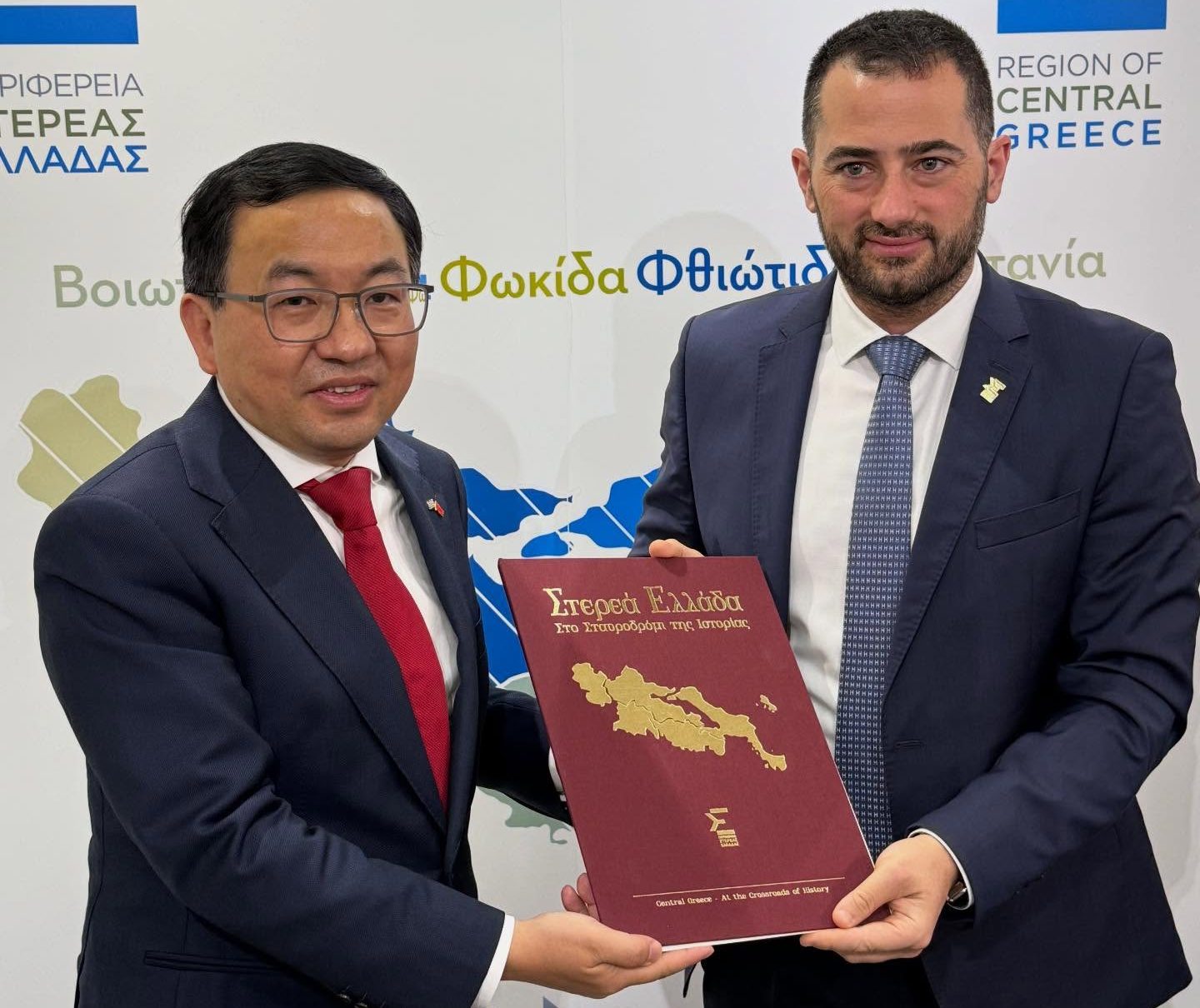 Συνάντηση Σπανού με τον Πρέσβη της Λαϊκής Δημοκρατίας της Κίνας στην Ελλάδα