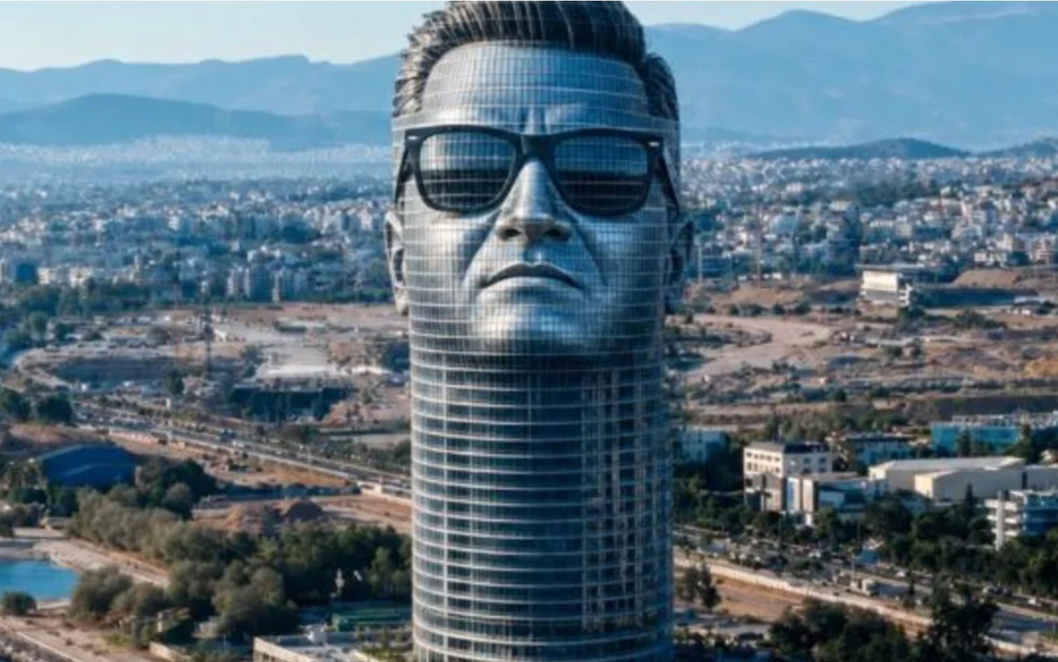 Ο Άδωνις Γεωργιάδης έγινε… ουρανοξύστης στο Ελληνικό