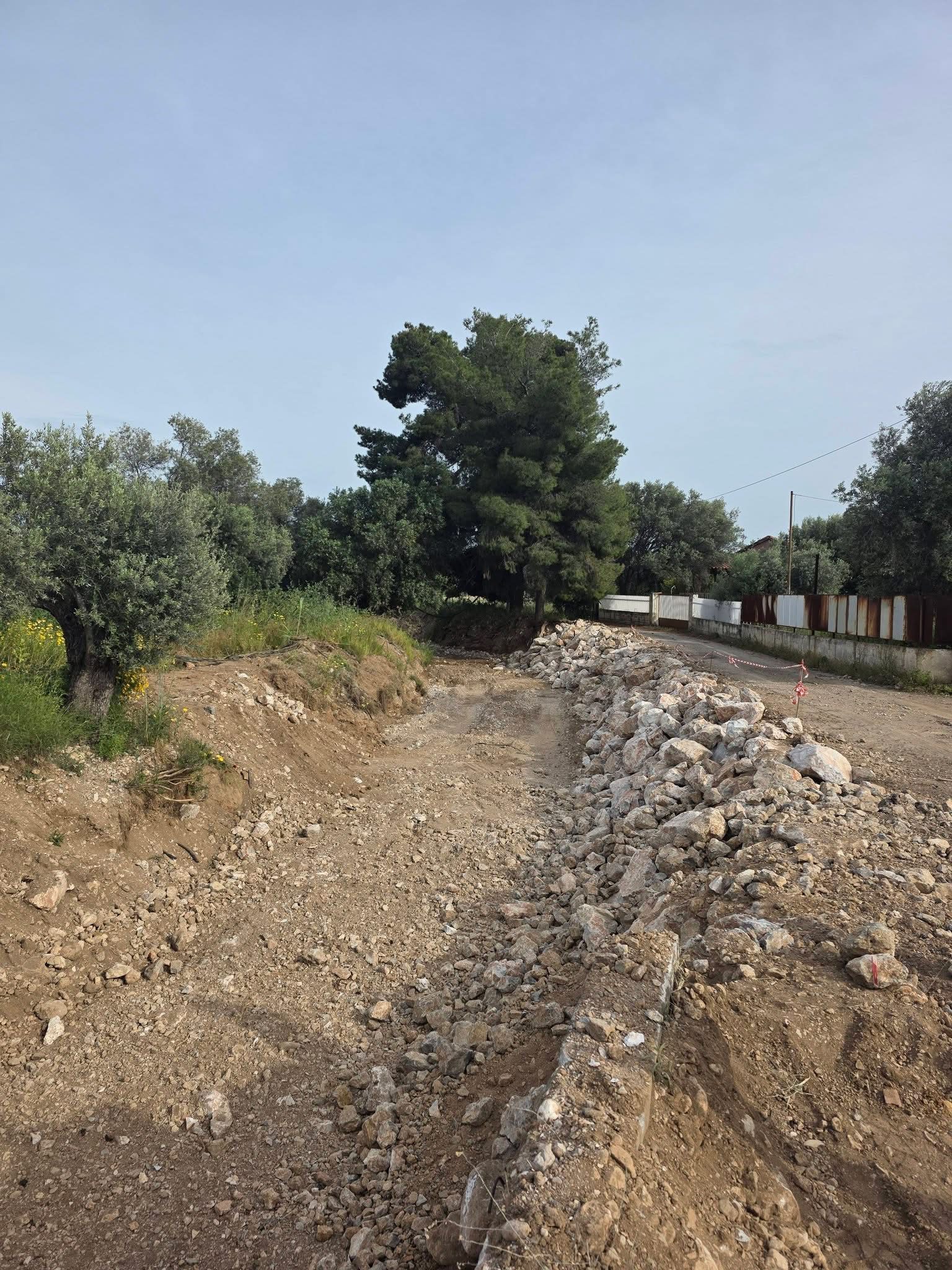 Ξεκίνησαν νέα αντιπλημμυρικά έργα στην Εύβοια