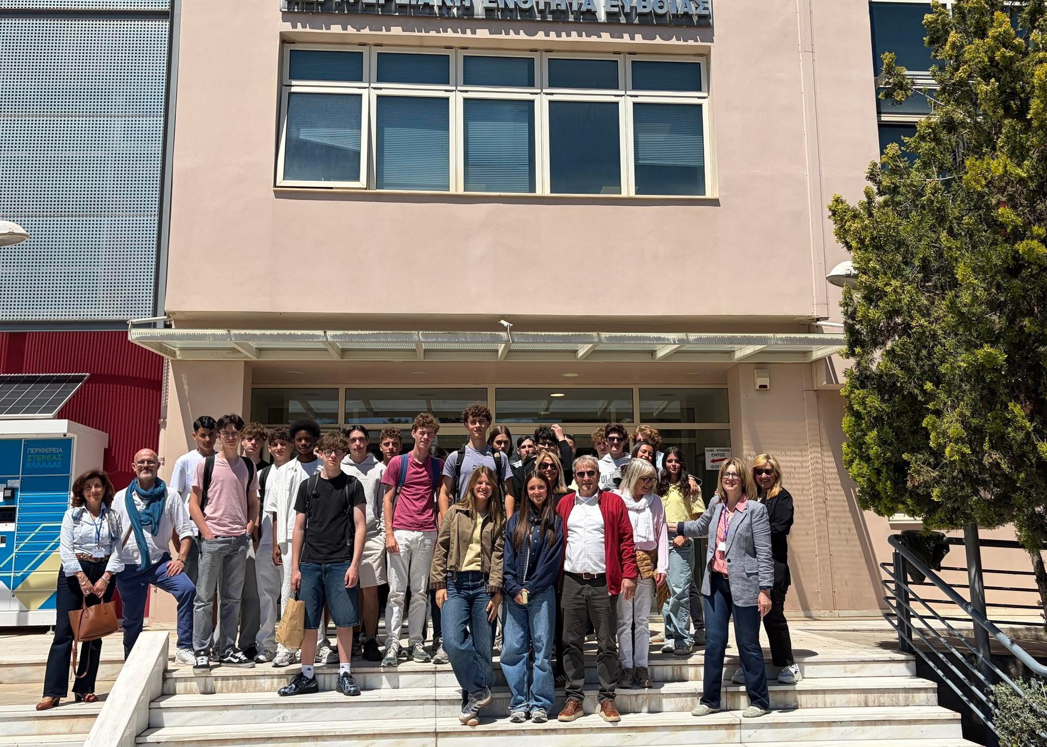Από τη Γαλλία στην Εύβοια! Η ευχάριστη επίσκεψη στον αντιπεριφερειάρχη Κώστα Γαλάνη