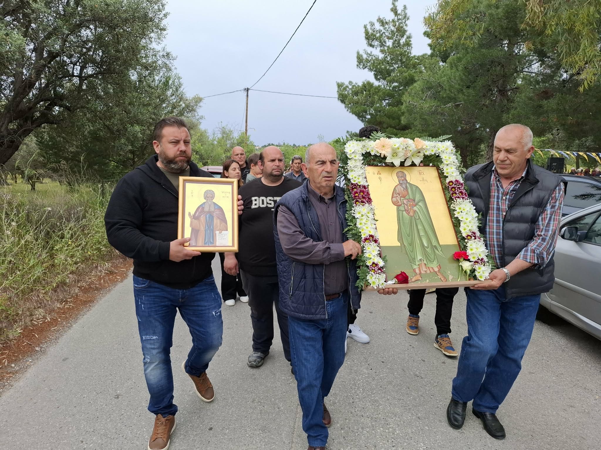 Εύβοια: Τίμησαν το ξωκλήσι του Αγίου Ιωάννη του Θεολόγου στο Κοτρώνι
