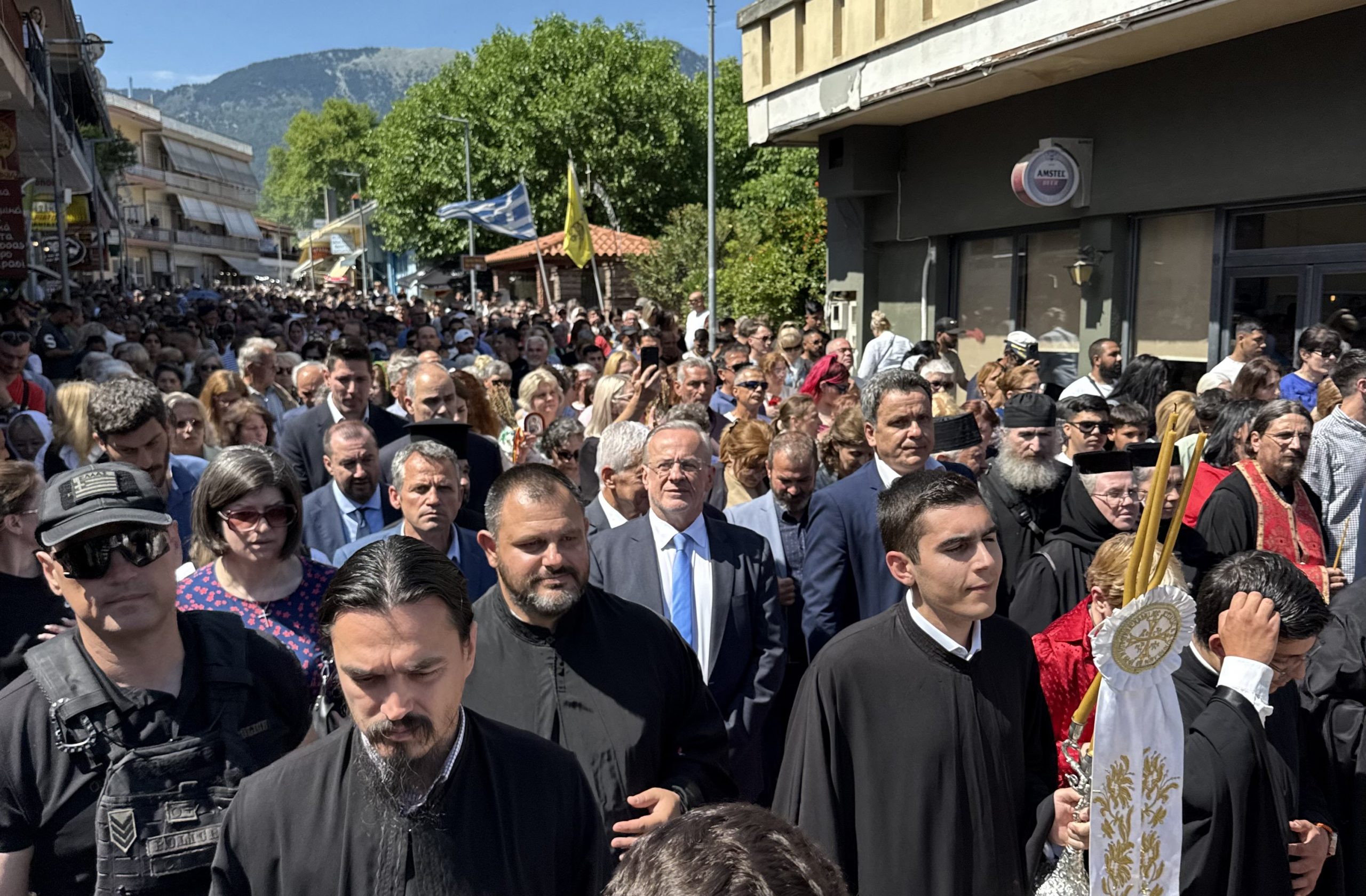 Ένα με τον κόσμο ο Ζεμπίλης στον Όσιο Ιωάννη το Ρώσσο στο Προκόπι Ευβοίας