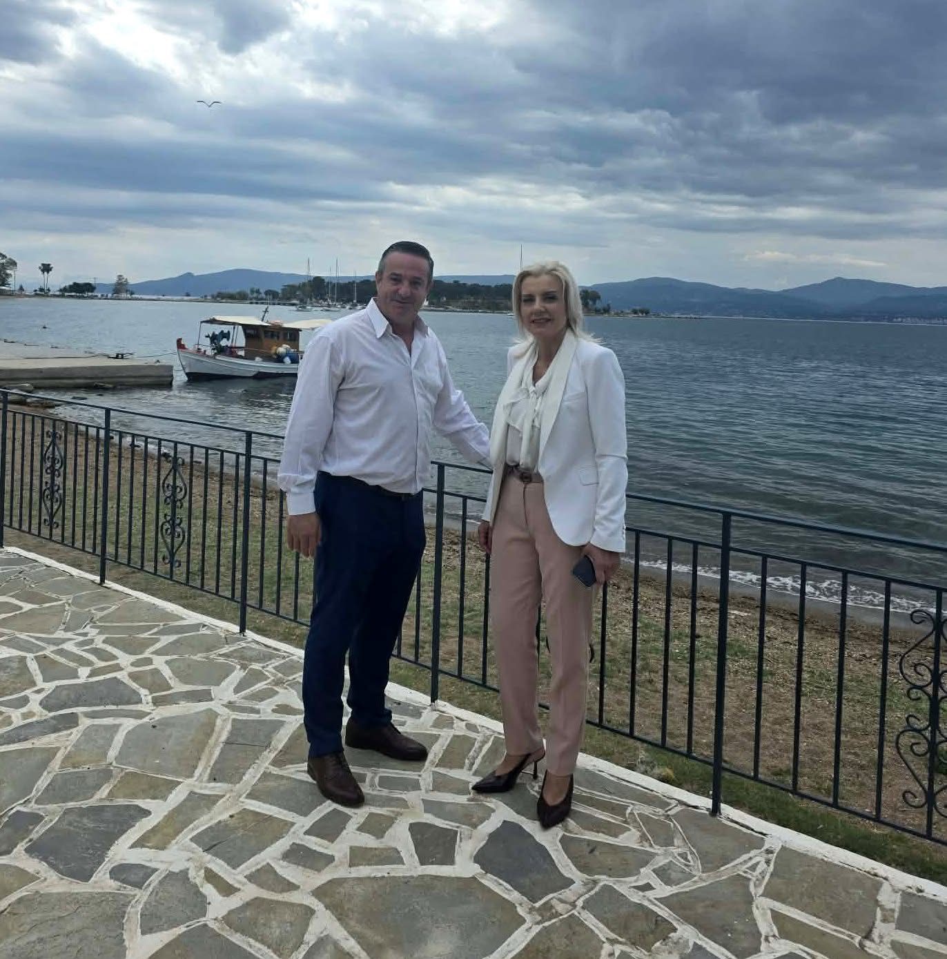 Στην Ερέτρια η Γενική Γραμματέα Αποκεντρωμένης Διοίκησης Θεσσαλίας-Στερεάς Ελλάδας- Συνάντηση με το Δήμαρχο