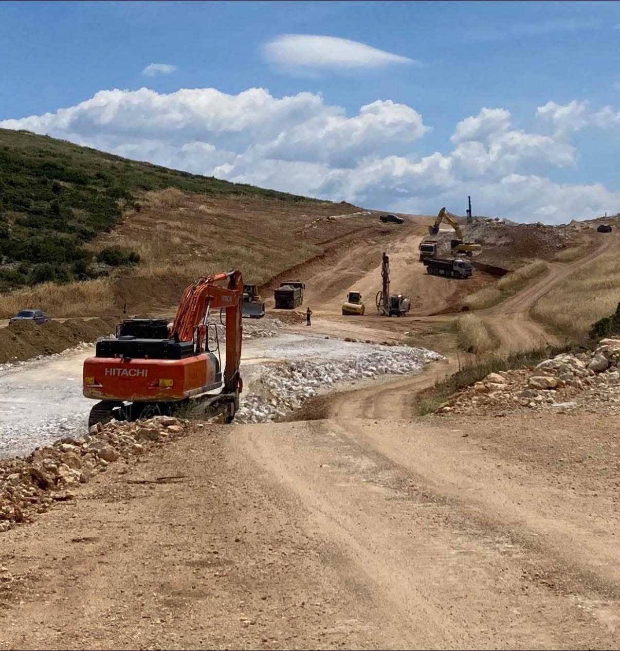 Παράκαμψης Χαλκίδας: Πάει σφαίρα το έργο! Στο φουλ οι μηχανές! Που γίνονται τώρα εργασίες