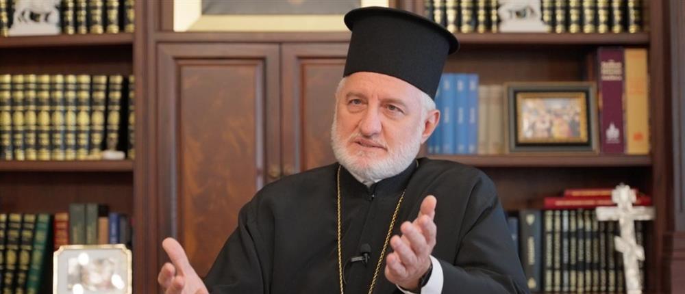 Στο 424 στρατιωτικό νοσοκομείο ο Αρχιεπίσκοπος Αμερικής Ελπιδοφόρος