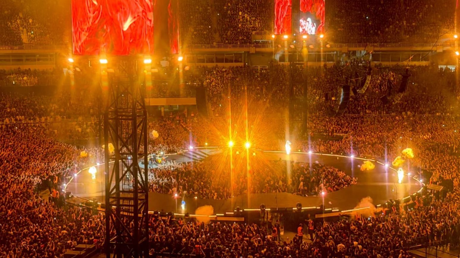 Metallica: «Ευχαριστούμε Αθήνα» – Ρεκόρ συναυλίας με 95.000 κόσμο στο ΟΑΚΑ