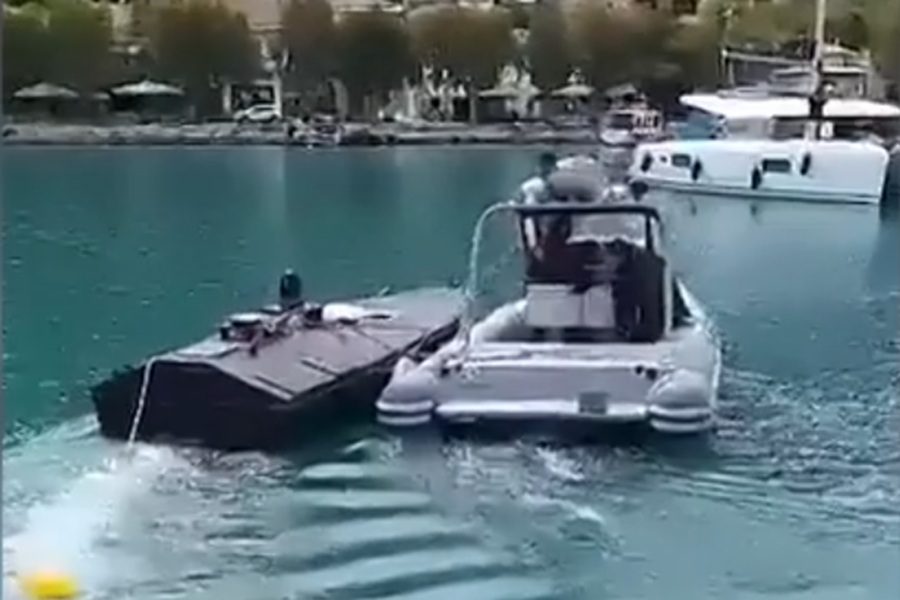 Drone καμικάζι στη Λευκάδα: «Η μηχανή του δούλευε» λένε οι ψαράδες που το εντόπισαν