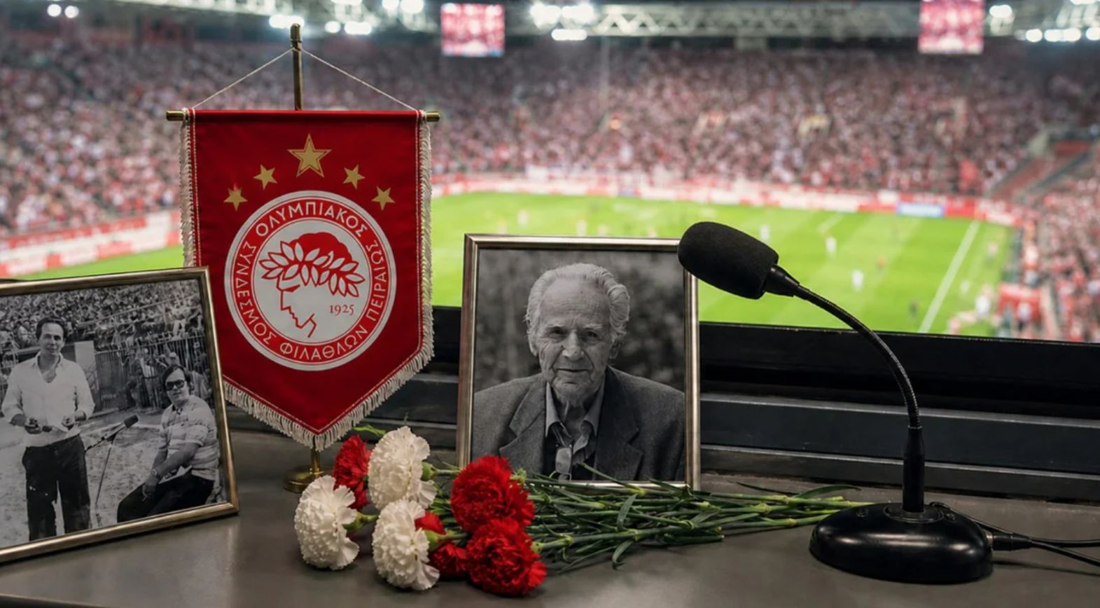 Στάθης Γαβάκης: «Έφυγε» η θρυλική φωνή του Ολυμπιακού και του «Γεώργιος Καραϊσκάκης»