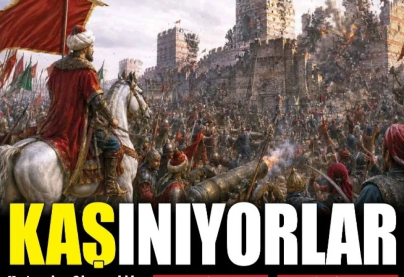 «Οι Έλληνες ξύνονται»: Προκλητικό πρωτοσέλιδο της εφημερίδας «Turkiye» στην επέτειο της Άλωσης της Κωνσταντινούπολης