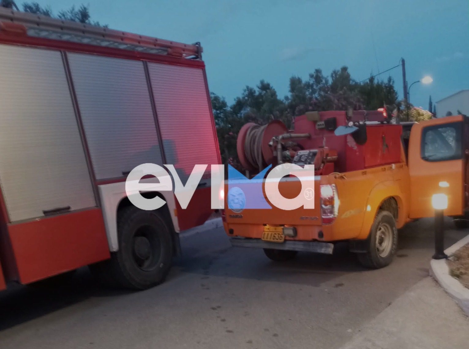 Φωτιά σε ξενοδοχείο της Εύβοιας – Στο σημείο Πυροσβεστική και εθελοντές