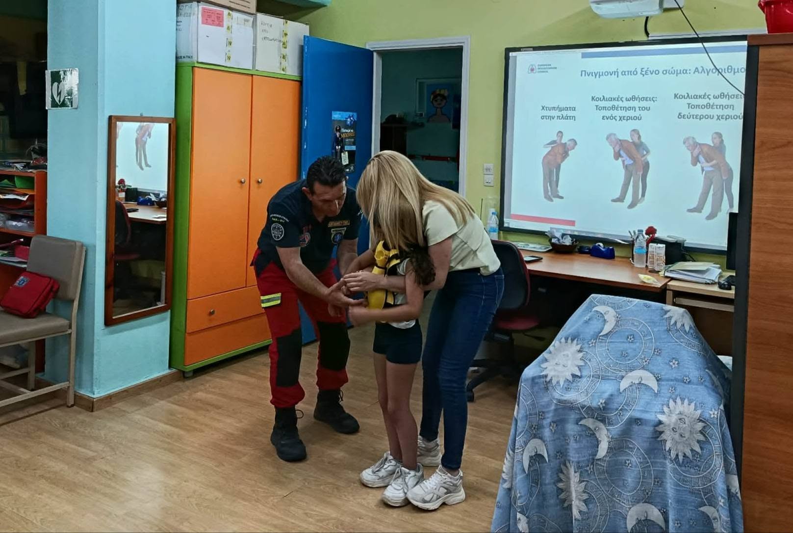 Εύβοια: Εθελοντές παρέδωσαν μαθήματα πρώτων βοηθειών σε μαθητές και γονείς