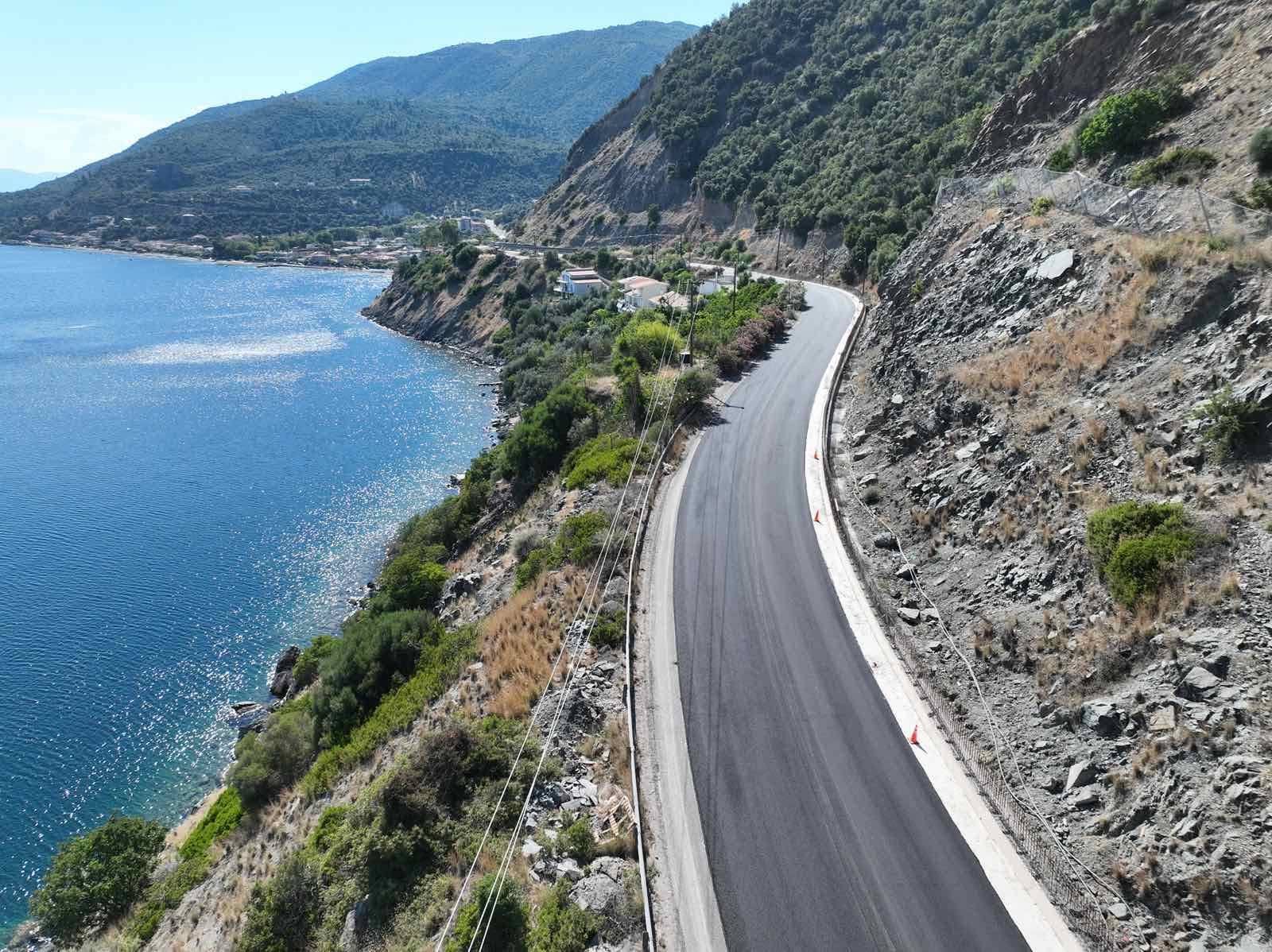 Ολοκληρώνεται το μεγαλύτερο οδικό έργο στην Εύβοια – Δείτε την περιοχή