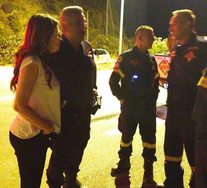Εύβοια: Στο μέτωπο της φωτιάς από την πρώτη στιγμή η βουλευτής Κωνσταντίνα Καραμπατσώλη