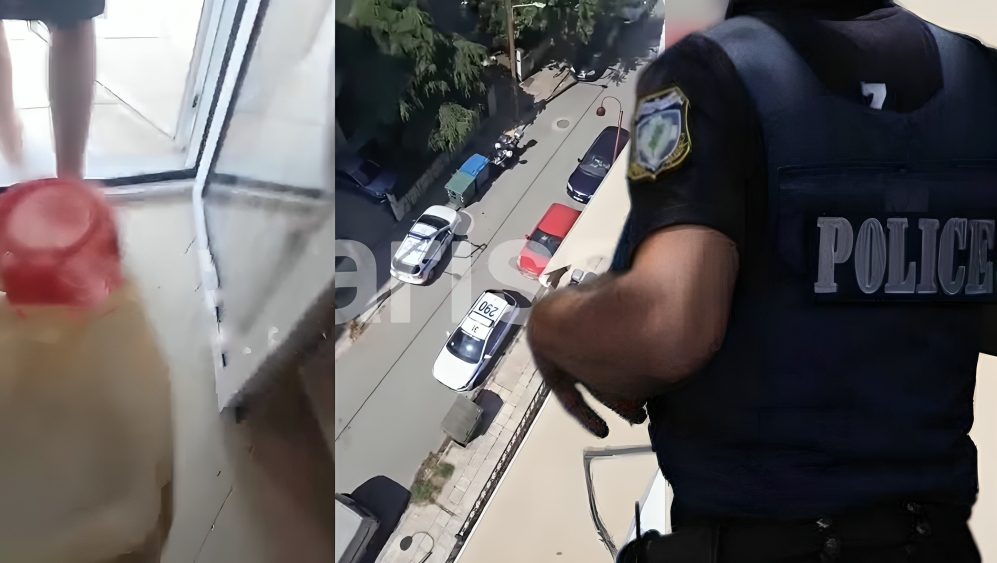 Λάρισα: Απειλούσε να κάψει τη σύζυγό του σε live μετάδοση