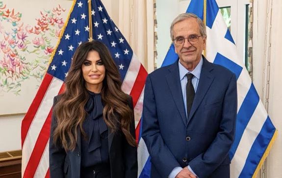 Η Κίμπερλι Γκίλφοϊλ συναντήθηκε με τον Αντώνη Σαμαρά