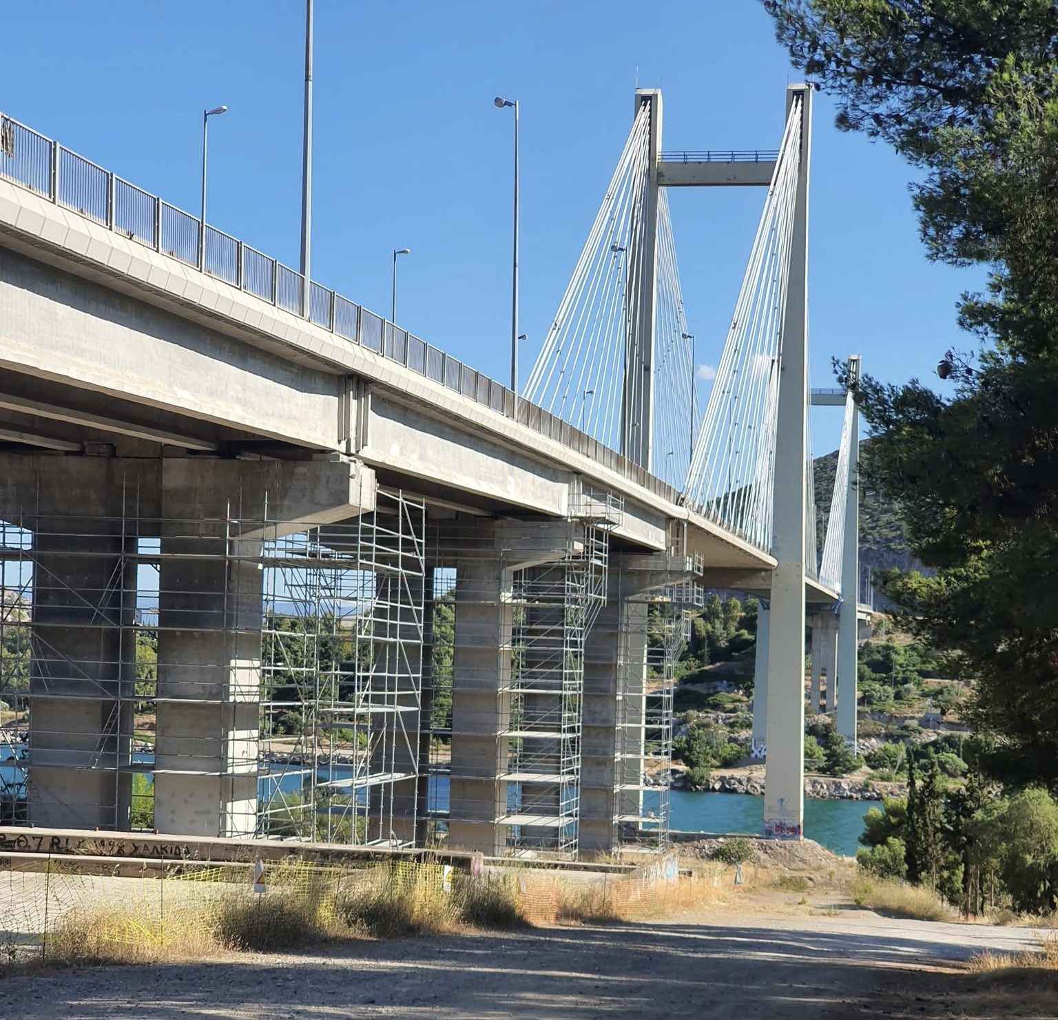 Νέα ανακοίνωση για τα έργα στην γεφύρα της Χαλκίδας – Τι αναφέρει
