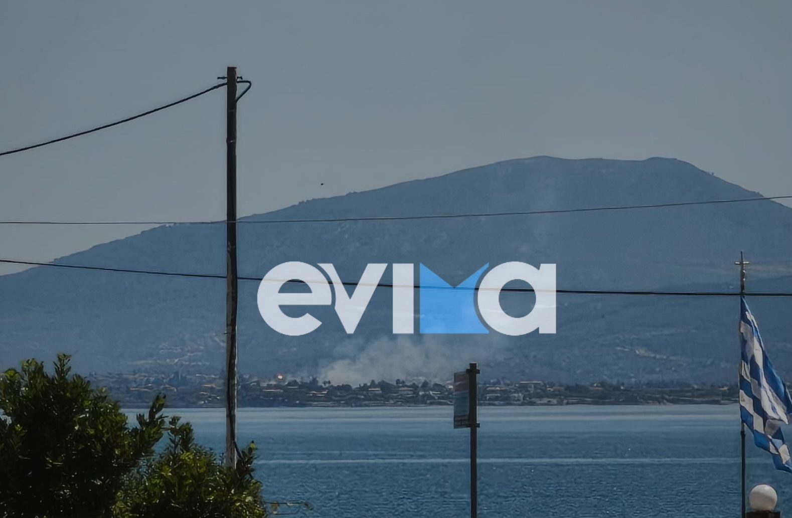 Φωτιά τώρα στην Εύβοια