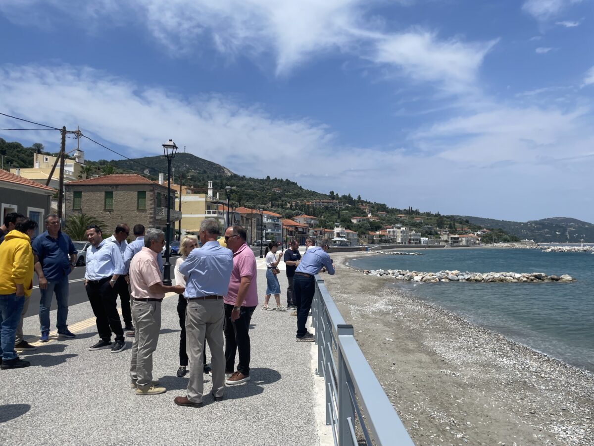 Εύβοια: Έργα εκατομμυρίων αλλάζουν την Κύμη και το Αλιβέρι