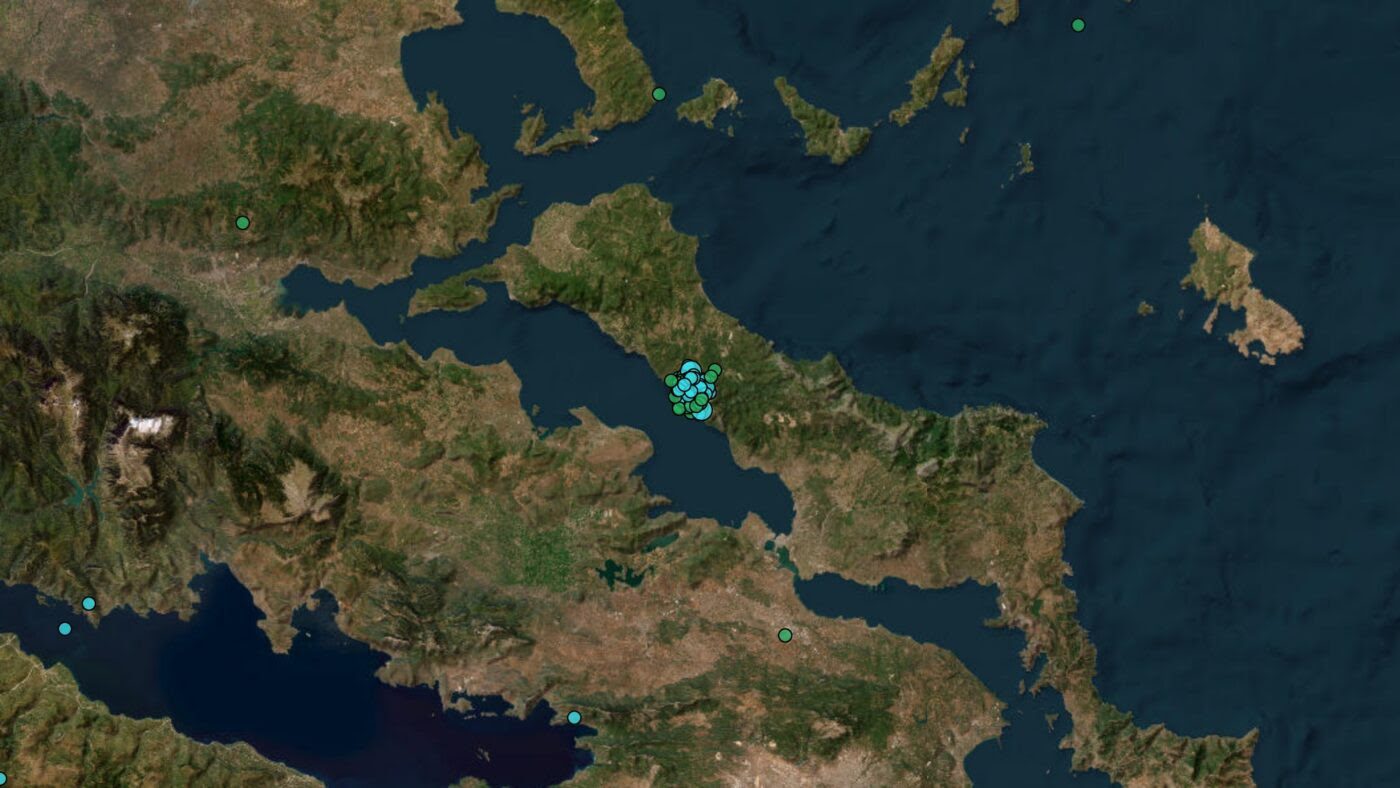Νέος σεισμός τώρα στην Εύβοια