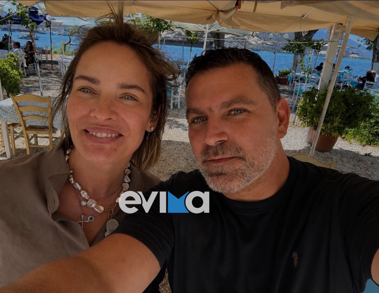 Άλλη μία διάσημη καλλονή της ελληνικής showbiz επισκέφθηκε γνωστό ουζερί της Εύβοιας