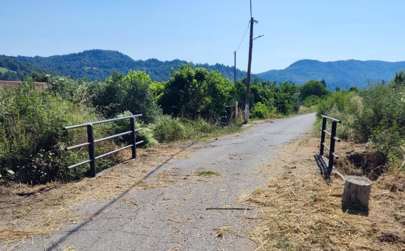 Νέα έργα ενισχύουν την ασφάλεια και αναβαθμίζουν ένα ολόκληρο χωριό στην Εύβοια