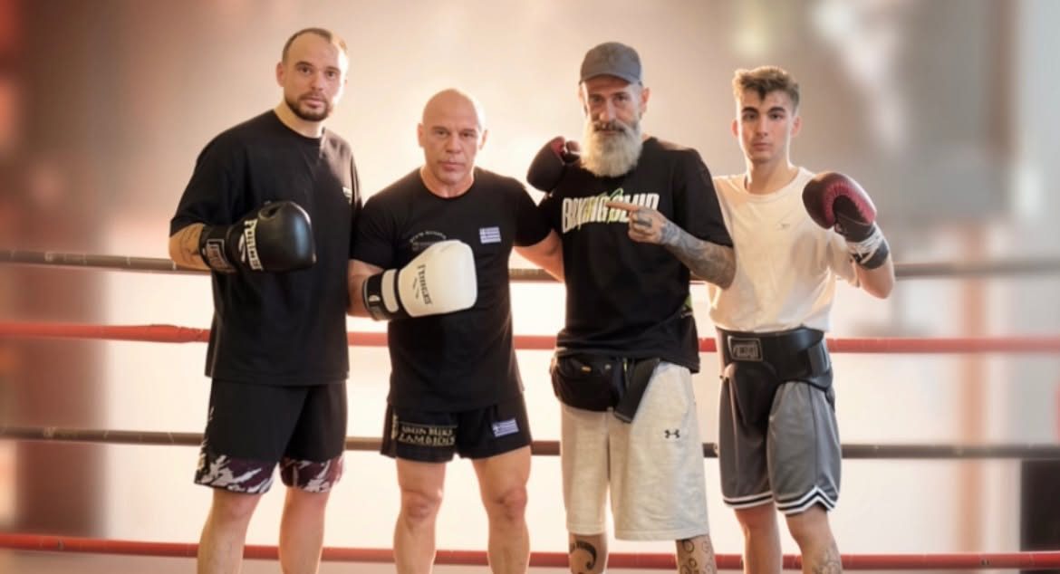 Το Boxing club Chalkida έκανε προετοιμασία με την θρύλο, Μιχάλη Ζαμπίδη (vid)
