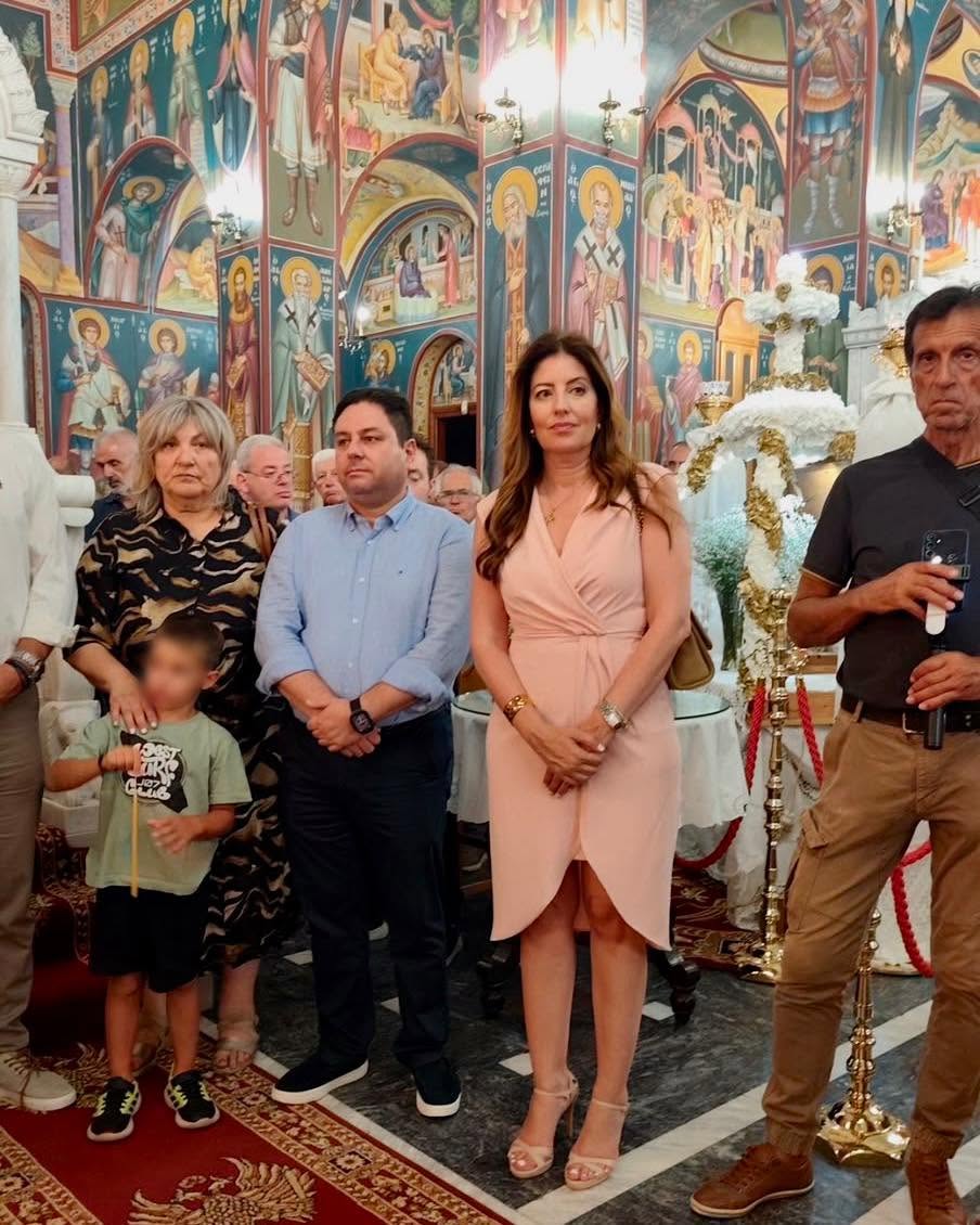 Τίμησε την Αγία Μαρίνα στην Εύβοια η Κωνσταντίνα Καραμπατσώλη