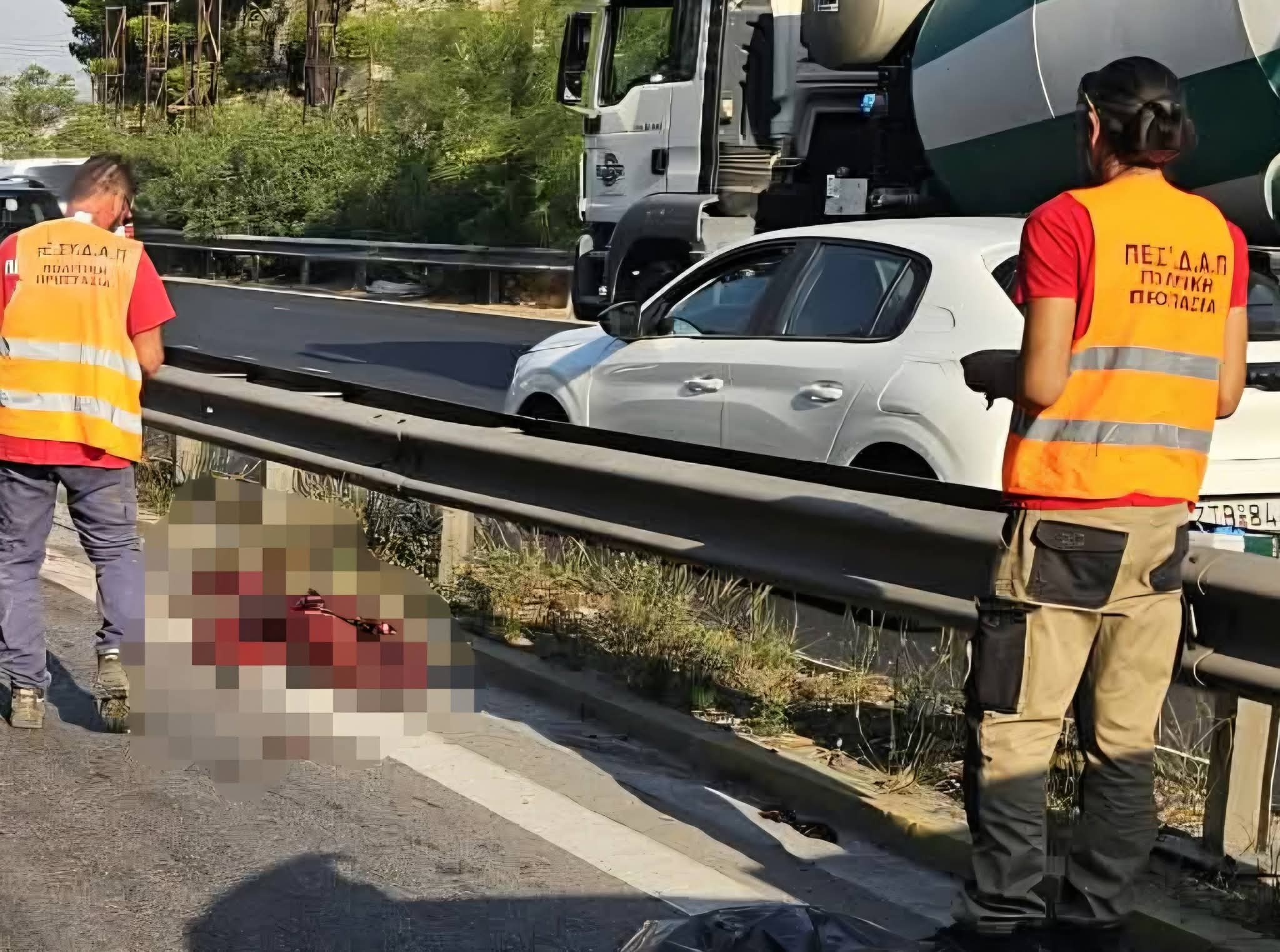 Τροχαίο με αγριογούρουνο στην εθνική οδό Αθηνών -Κορίνθου στο Χαϊδάρι