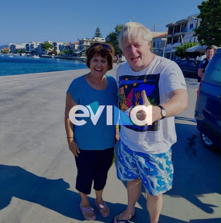 Σε αυτό το λιμάνι της Εύβοιας βρέθηκε σήμερα ο Μπόρις Τζόνσον- Νέα φωτογραφία