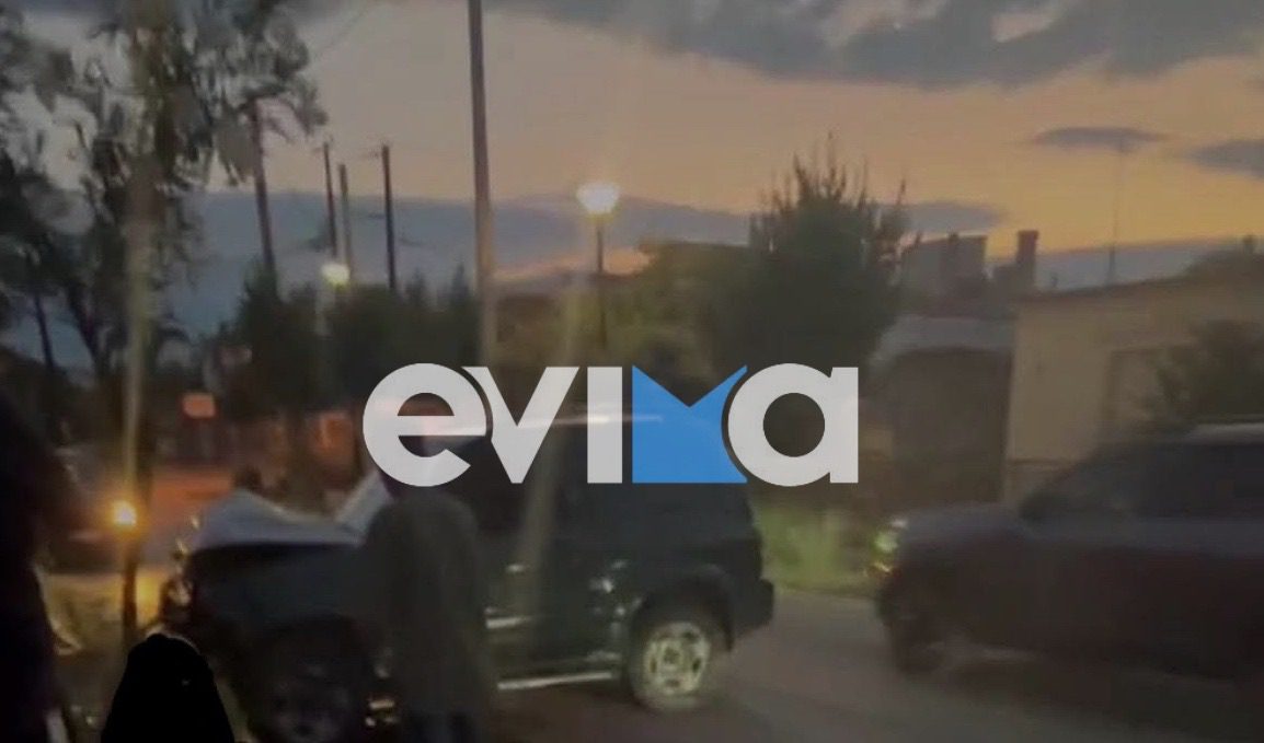 Τροχαίο στην Εύβοια: Τζιπ ξέφυγε από την πορεία του – Αναστάτωση έξω από γήπεδο