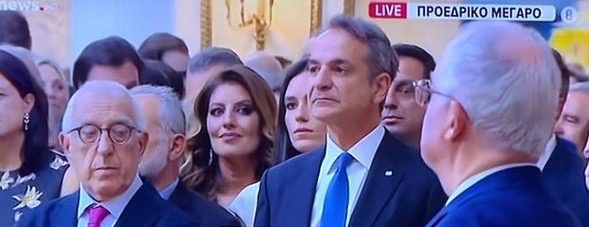 Έκλεψε τις εντυπώσεις στο Προεδρικό Μέγαρο η Ευβοιώτισσα βουλευτής της ΝΔ