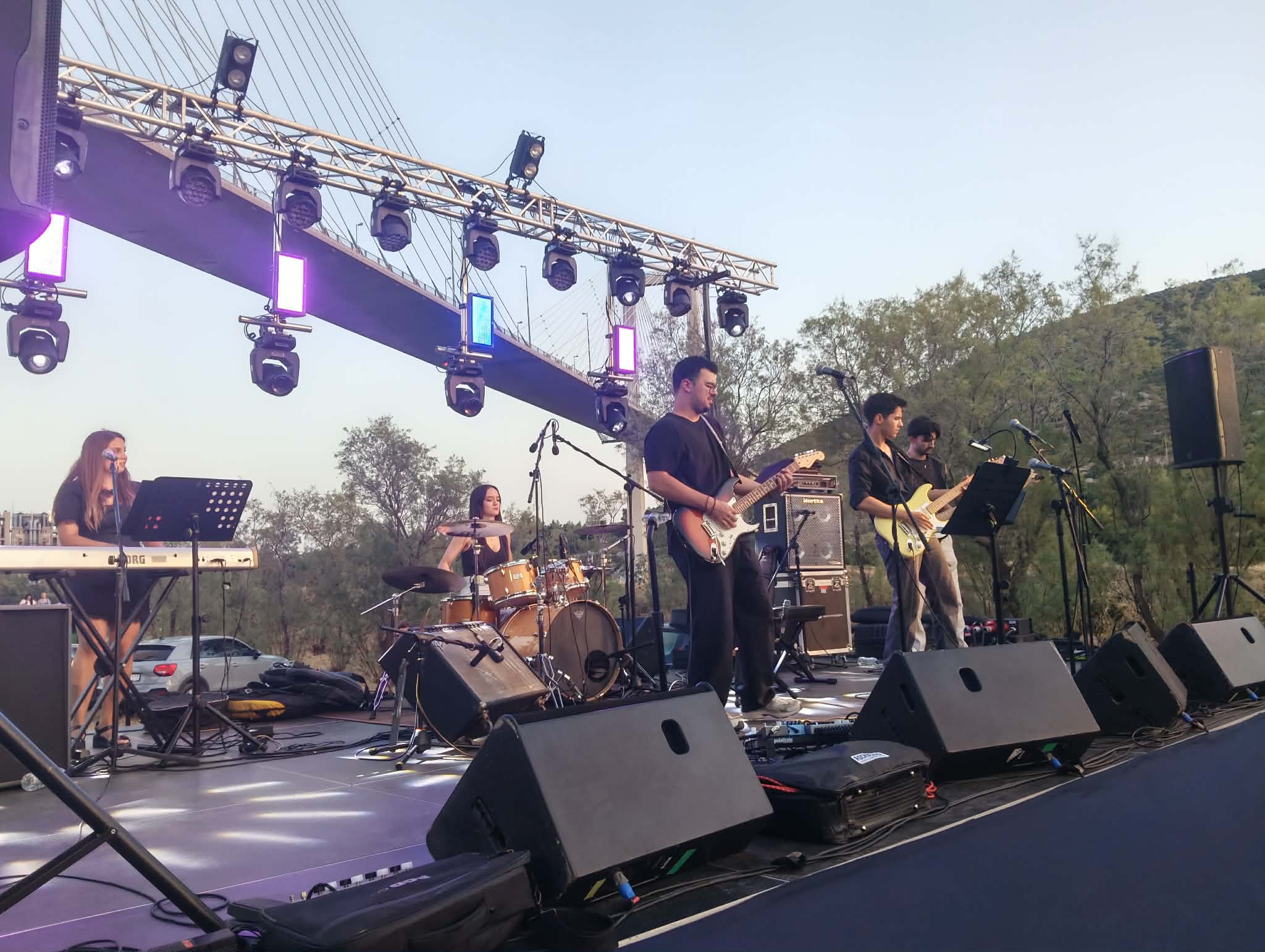 Μοναδικό event κάτω από την υψηλή γέφυρα της Χαλκίδας!