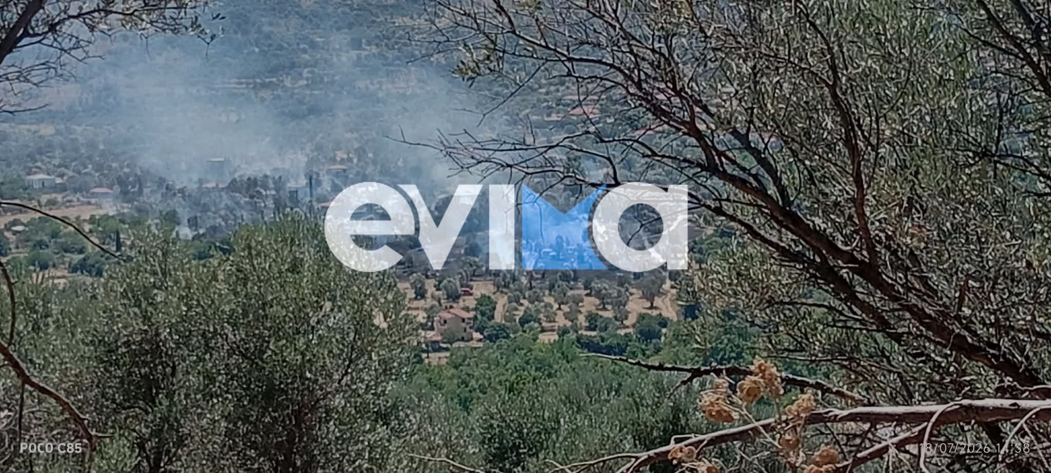 Φωτιά στην Εύβοια: Χωρίς ενεργό μέτωπο – Ερευνώνται τα αίτια