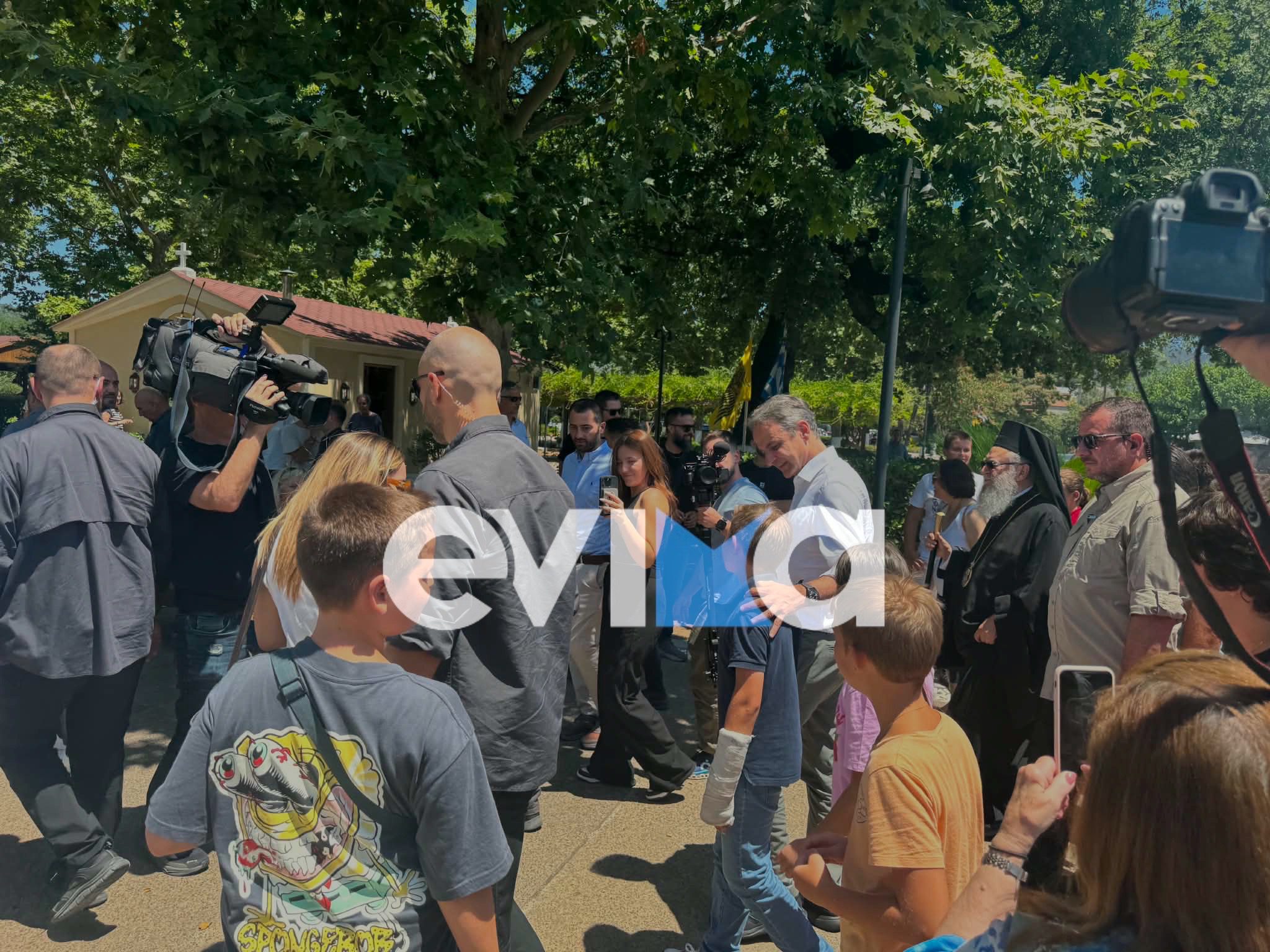 Εύβοια: Στον Όσιο Ιωάννη το Ρώσσο ο πρωθυπουργός