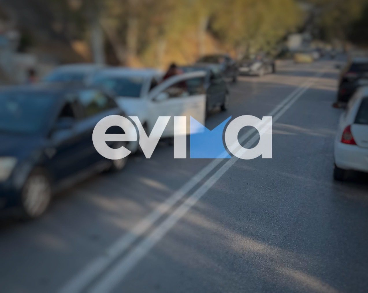 Σοβαρό τροχαίο στη Χαλκίδα: Καραμπόλα τριών οχημάτων σε κεντρικό δρόμο