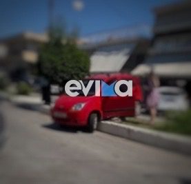 Τροχαίο στην Εύβοια: ΙΧ καβάλησε διαχωριστικό στηθαίο σε κεντρικό δρόμο (pics)